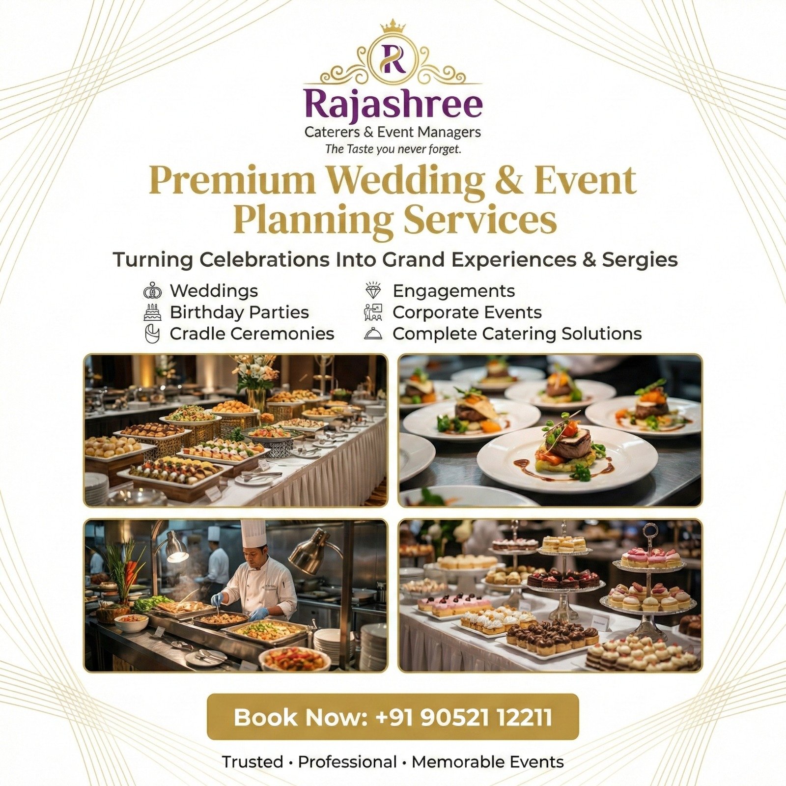 Rajashree caterers and Event Managers